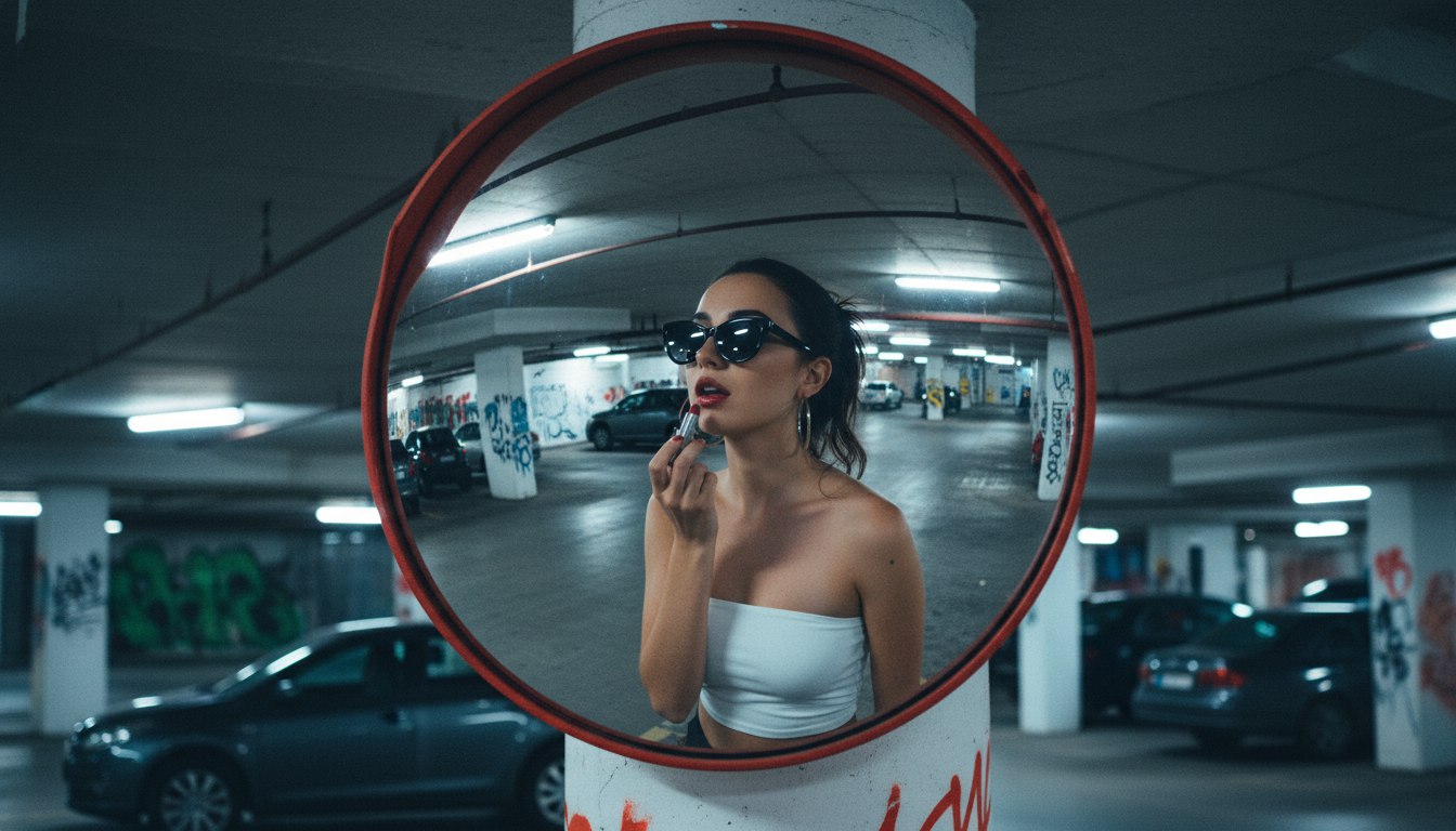 AI-генерация: парковка