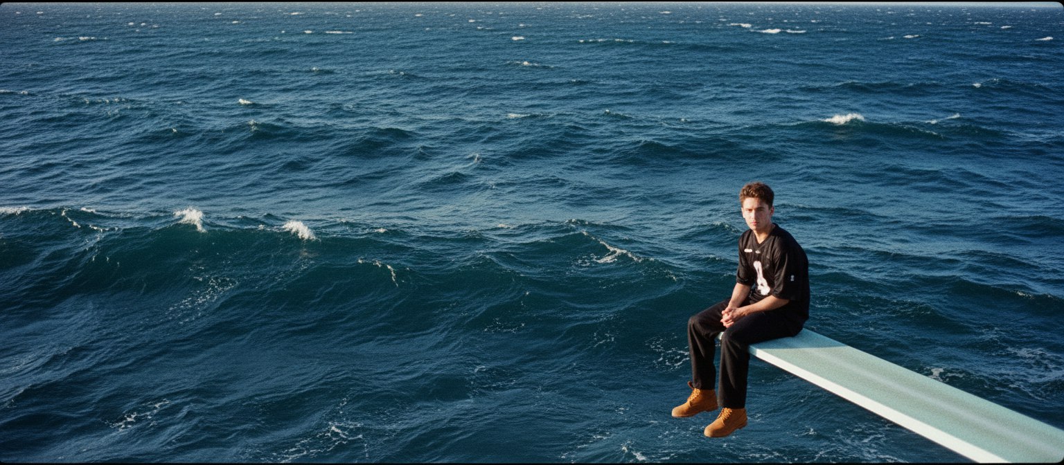 AI-генерация: океан